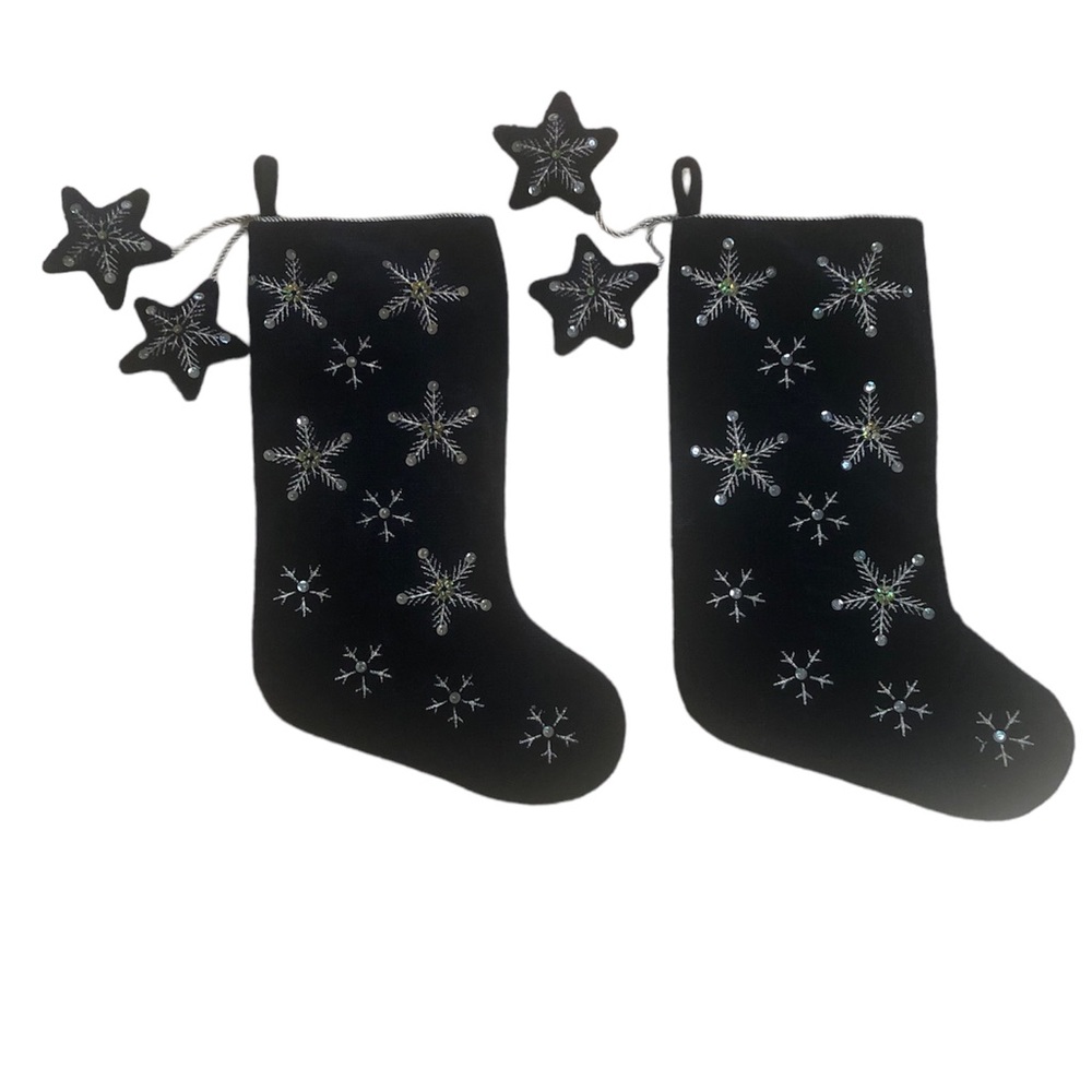 Navy Christmas Stockings.